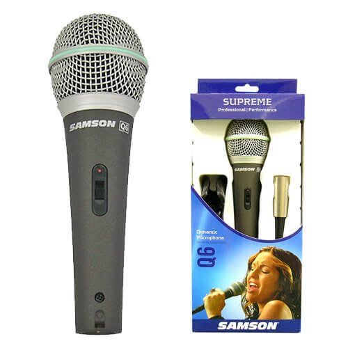 Samson Q6 Dynamic Microphone Instrument Wala