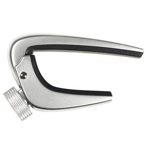 WINGO Pro Guitar Capo for Acoustic Electric Guitars - Chrome Capotraste