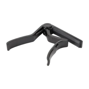 Instrumentwala Guitar Capo with 4 Guitar picks (Black)