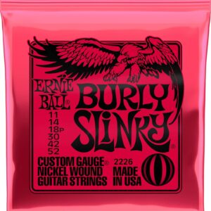 Ernie Ball Burly 2226 Slinky 11-52 gauge electric guitar strings