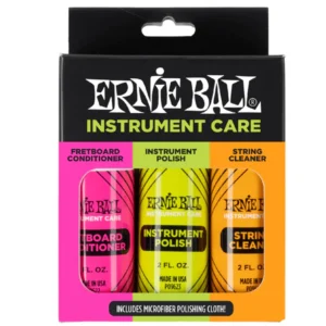 Ernie Ball 3-Pack Instrument Care with Microfiber Polish Cloth