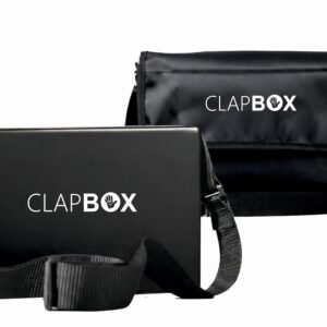Clapbox Lap Cajon - with Bag & Strap, Black